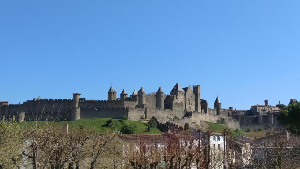 Montez Au Creneau, Face A La Cite Vue Sublime Daire Carcassonne Dış mekan fotoğraf